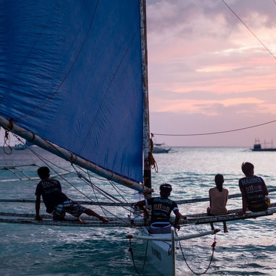Philippines. Boracay icon