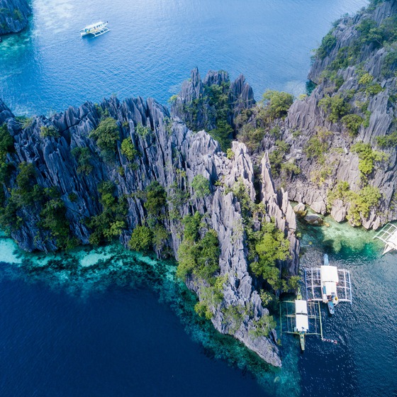 Philippines. Coron Island icon
